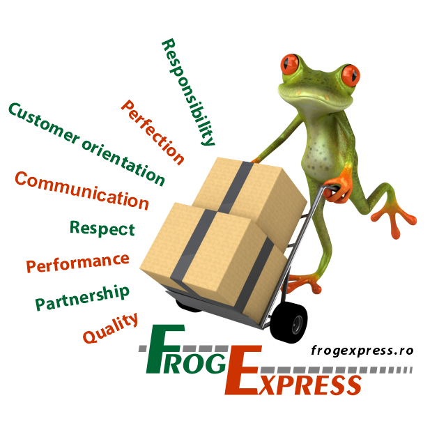 Frog Express company logo